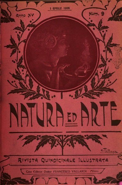 Natura ed arte rivista illustrata quindicinale italiana e straniera di scienze, lettere ed arti