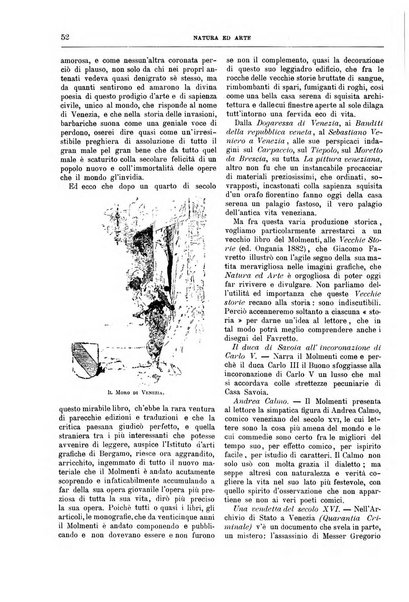 Natura ed arte rivista illustrata quindicinale italiana e straniera di scienze, lettere ed arti