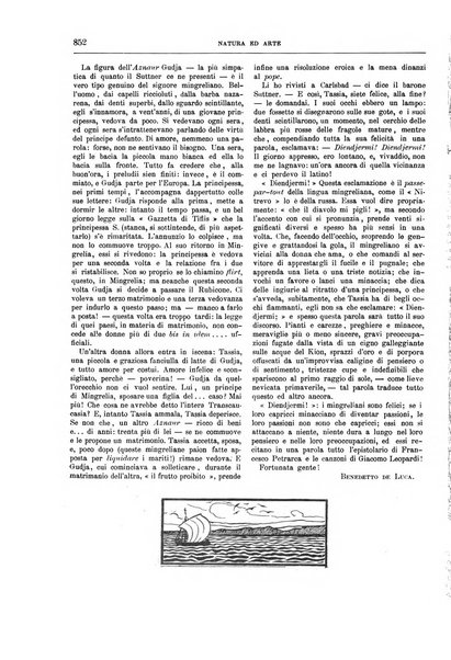 Natura ed arte rivista illustrata quindicinale italiana e straniera di scienze, lettere ed arti