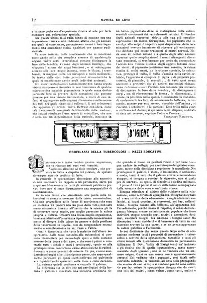 Natura ed arte rivista illustrata quindicinale italiana e straniera di scienze, lettere ed arti