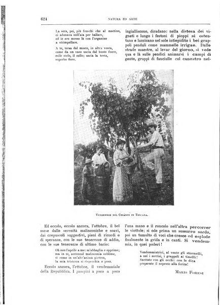 Natura ed arte rivista illustrata quindicinale italiana e straniera di scienze, lettere ed arti