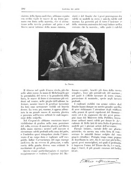 Natura ed arte rivista illustrata quindicinale italiana e straniera di scienze, lettere ed arti