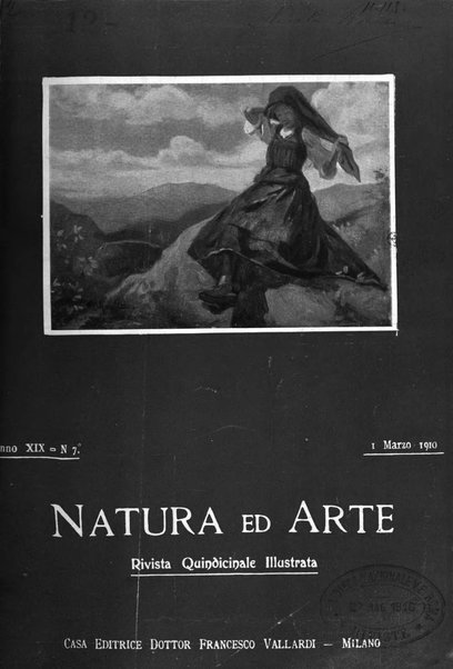 Natura ed arte rivista illustrata quindicinale italiana e straniera di scienze, lettere ed arti