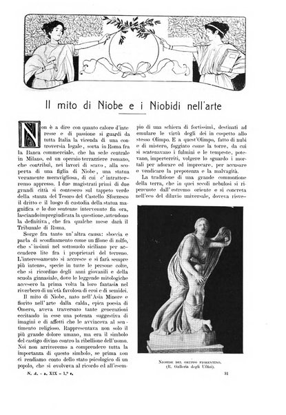 Natura ed arte rivista illustrata quindicinale italiana e straniera di scienze, lettere ed arti