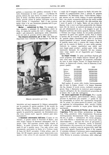 Natura ed arte rivista illustrata quindicinale italiana e straniera di scienze, lettere ed arti