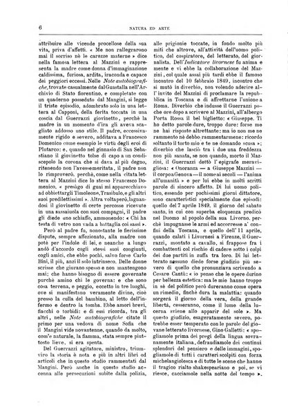 Natura ed arte rivista illustrata quindicinale italiana e straniera di scienze, lettere ed arti