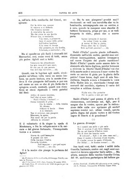 Natura ed arte rivista illustrata quindicinale italiana e straniera di scienze, lettere ed arti