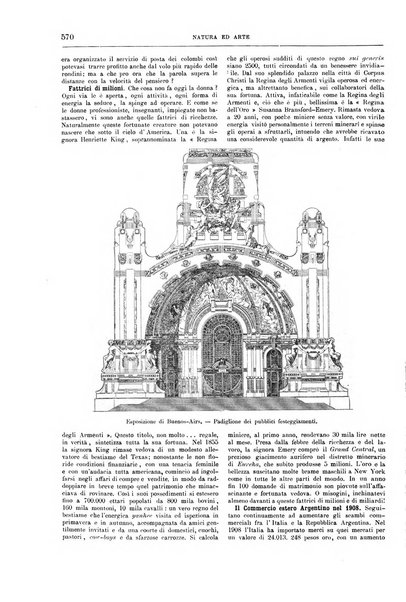 Natura ed arte rivista illustrata quindicinale italiana e straniera di scienze, lettere ed arti