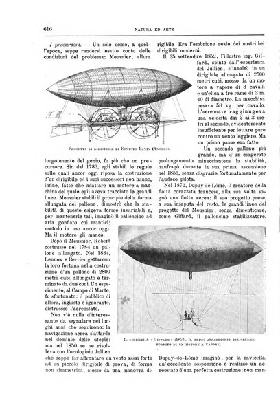 Natura ed arte rivista illustrata quindicinale italiana e straniera di scienze, lettere ed arti