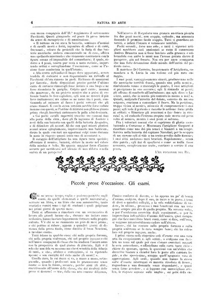 Natura ed arte rivista illustrata quindicinale italiana e straniera di scienze, lettere ed arti