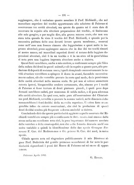 Il naturalista siciliano giornale di scienze naturali