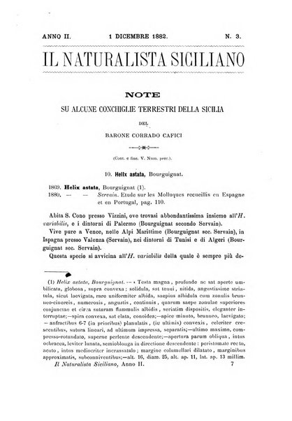 Il naturalista siciliano giornale di scienze naturali