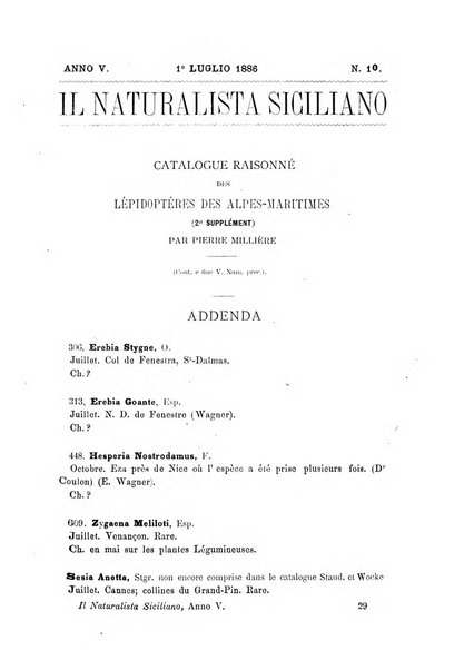 Il naturalista siciliano giornale di scienze naturali