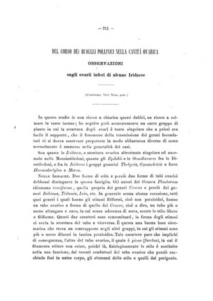 Il naturalista siciliano giornale di scienze naturali