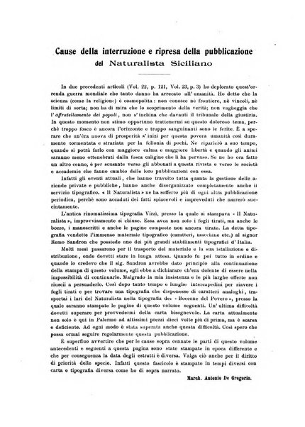 Il naturalista siciliano giornale di scienze naturali