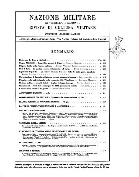 Nazione militare rivista di cultura militare