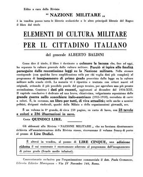 Nazione militare rivista di cultura militare