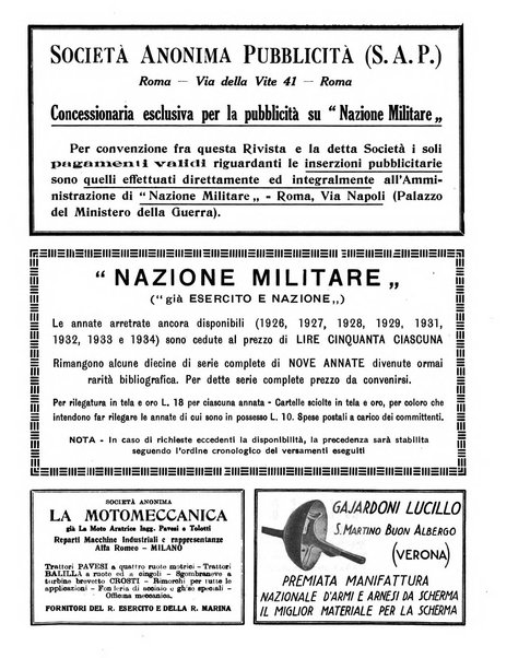 Nazione militare rivista di cultura militare