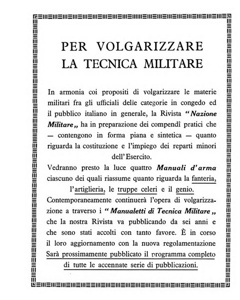 Nazione militare rivista di cultura militare