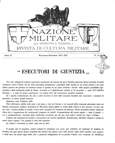 Nazione militare rivista di cultura militare