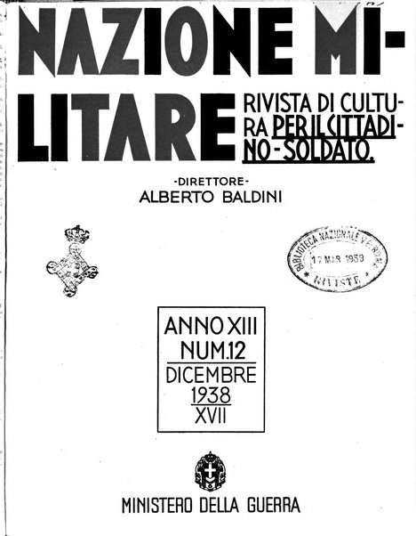 Nazione militare rivista di cultura militare