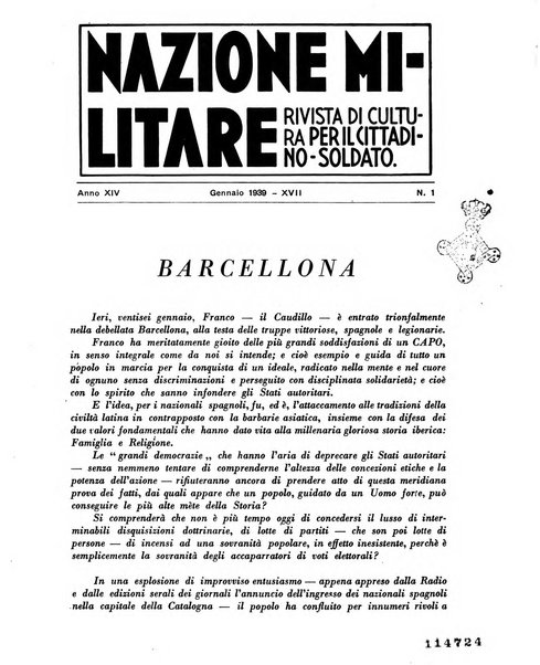 Nazione militare rivista di cultura militare