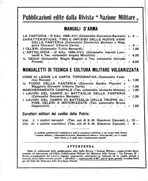 Nazione militare rivista di cultura militare