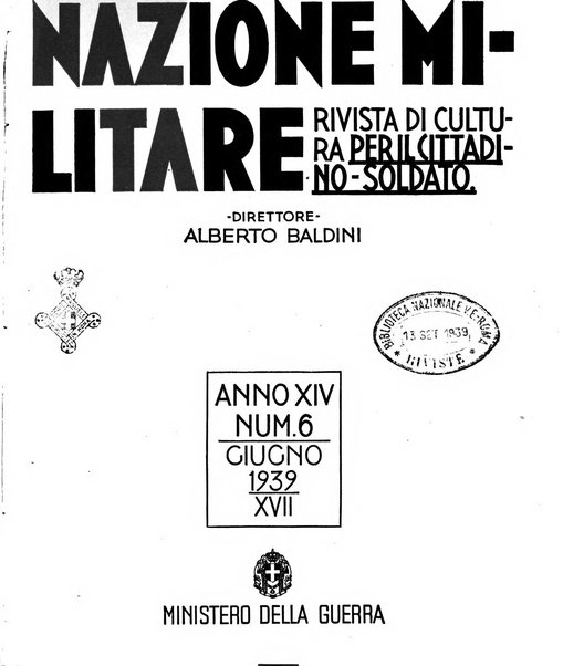 Nazione militare rivista di cultura militare