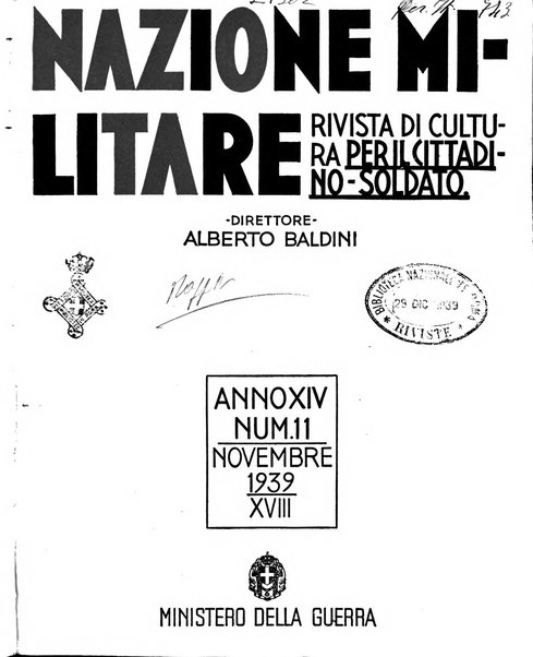 Nazione militare rivista di cultura militare