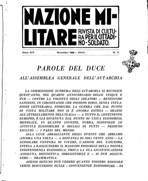 Nazione militare rivista di cultura militare