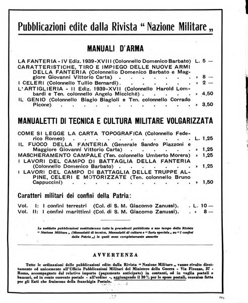 Nazione militare rivista di cultura militare