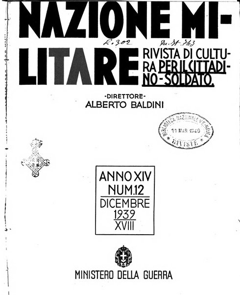 Nazione militare rivista di cultura militare