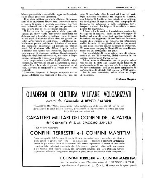 Nazione militare rivista di cultura militare