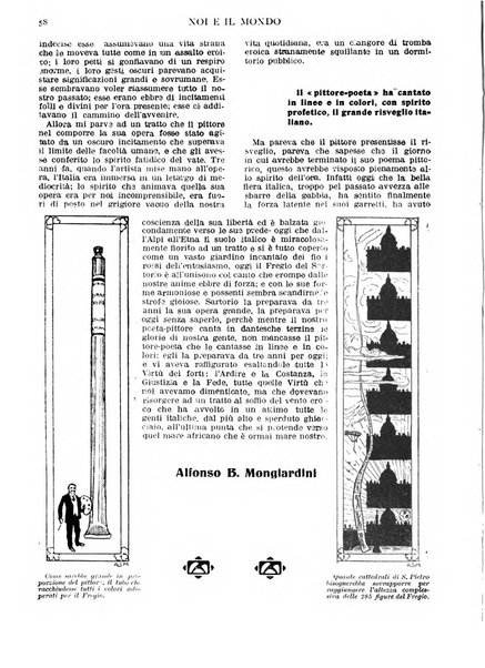 Noi e il mondo rivista mensile de La tribuna