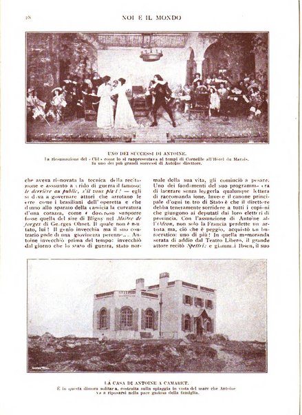 Noi e il mondo rivista mensile de La tribuna