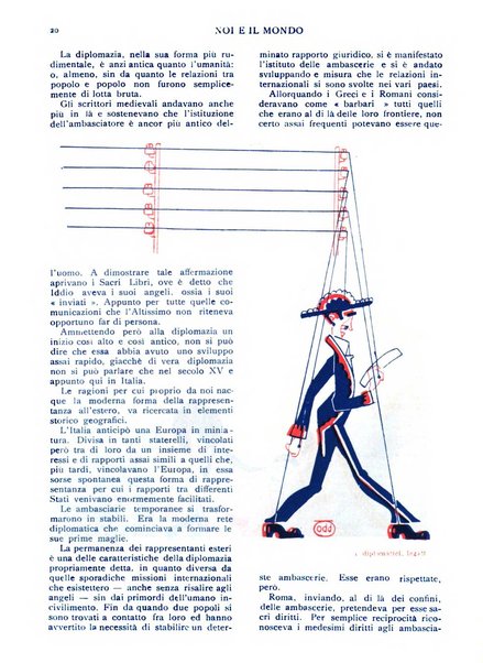 Noi e il mondo rivista mensile de La tribuna