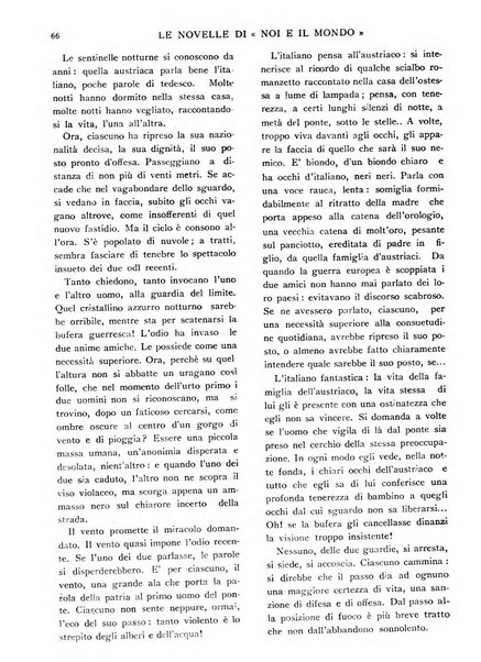 Noi e il mondo rivista mensile de La tribuna