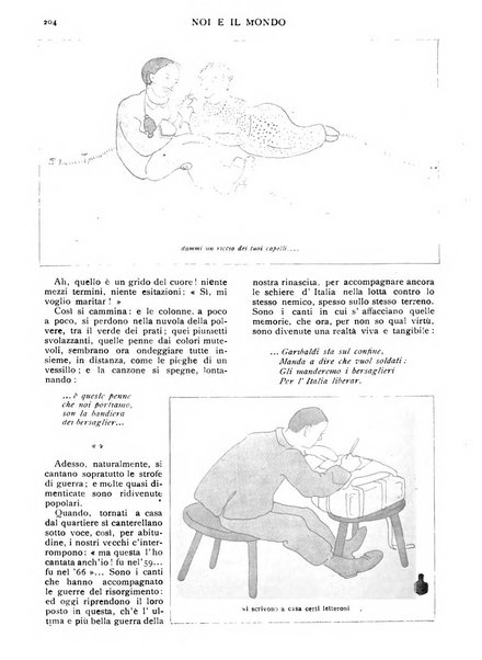 Noi e il mondo rivista mensile de La tribuna