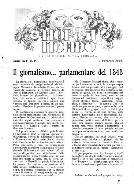 Noi e il mondo rivista mensile de La tribuna