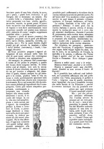 Noi e il mondo rivista mensile de La tribuna