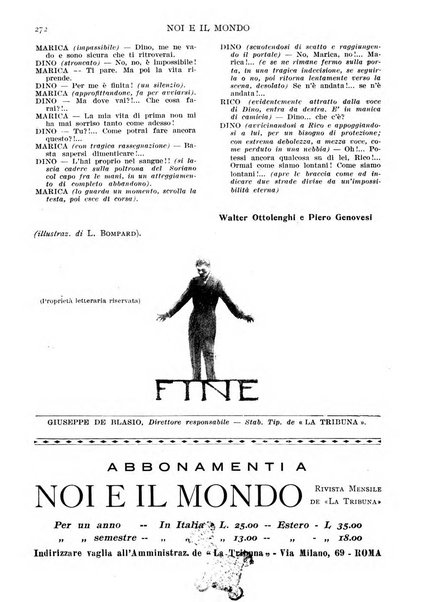 Noi e il mondo rivista mensile de La tribuna