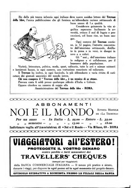 Noi e il mondo rivista mensile de La tribuna