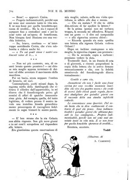 Noi e il mondo rivista mensile de La tribuna