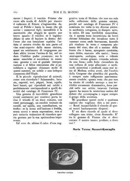 Noi e il mondo rivista mensile de La tribuna