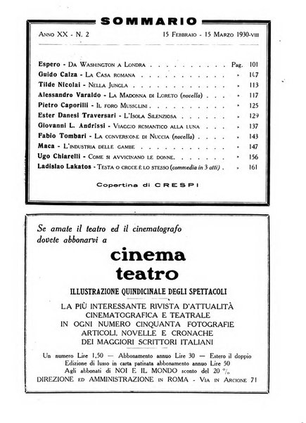 Noi e il mondo rivista mensile de La tribuna