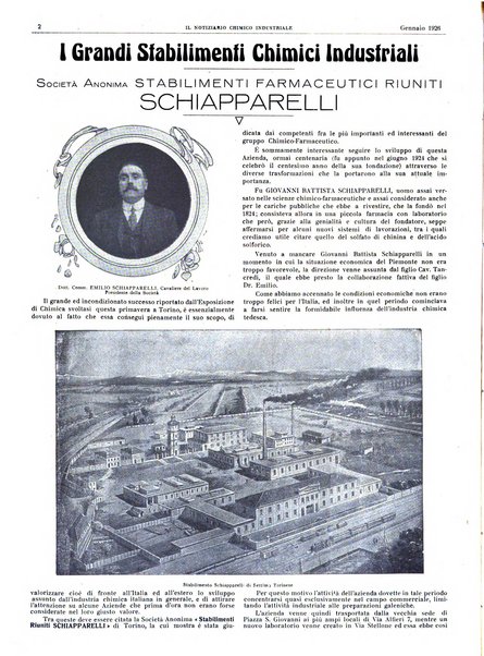 Il notiziario chimico industriale rivista internazionale di chimica