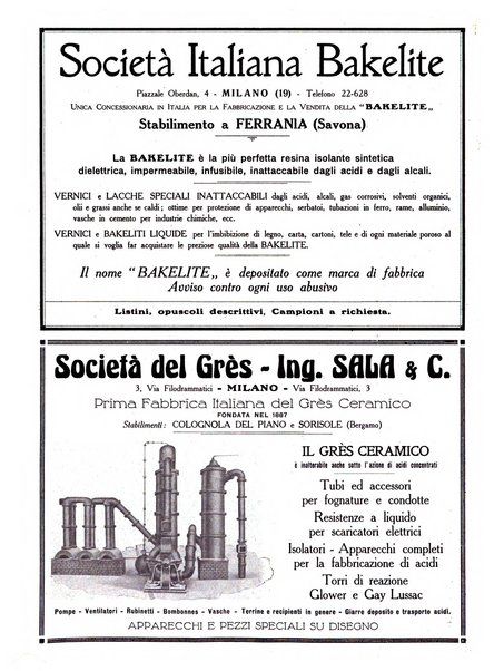 Il notiziario chimico industriale rivista internazionale di chimica