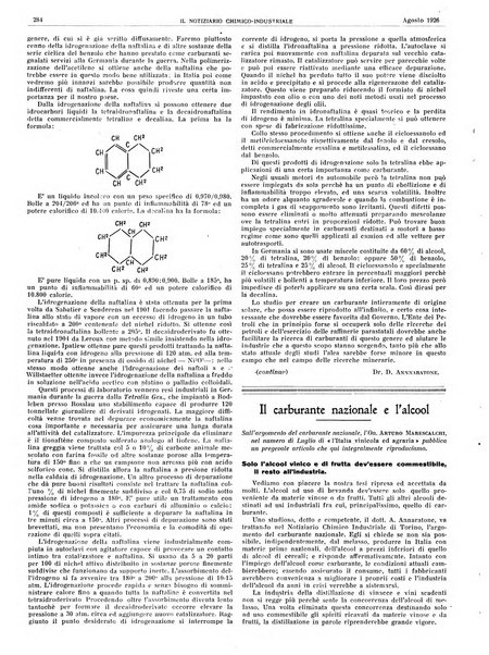 Il notiziario chimico industriale rivista internazionale di chimica