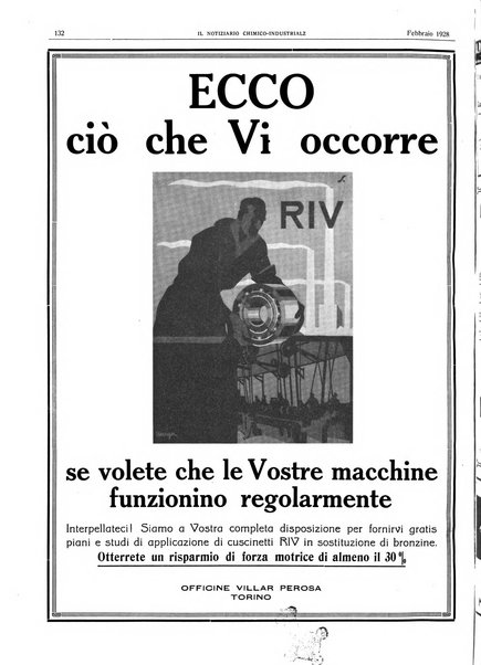 Il notiziario chimico industriale rivista internazionale di chimica