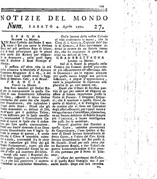 Notizie del mondo